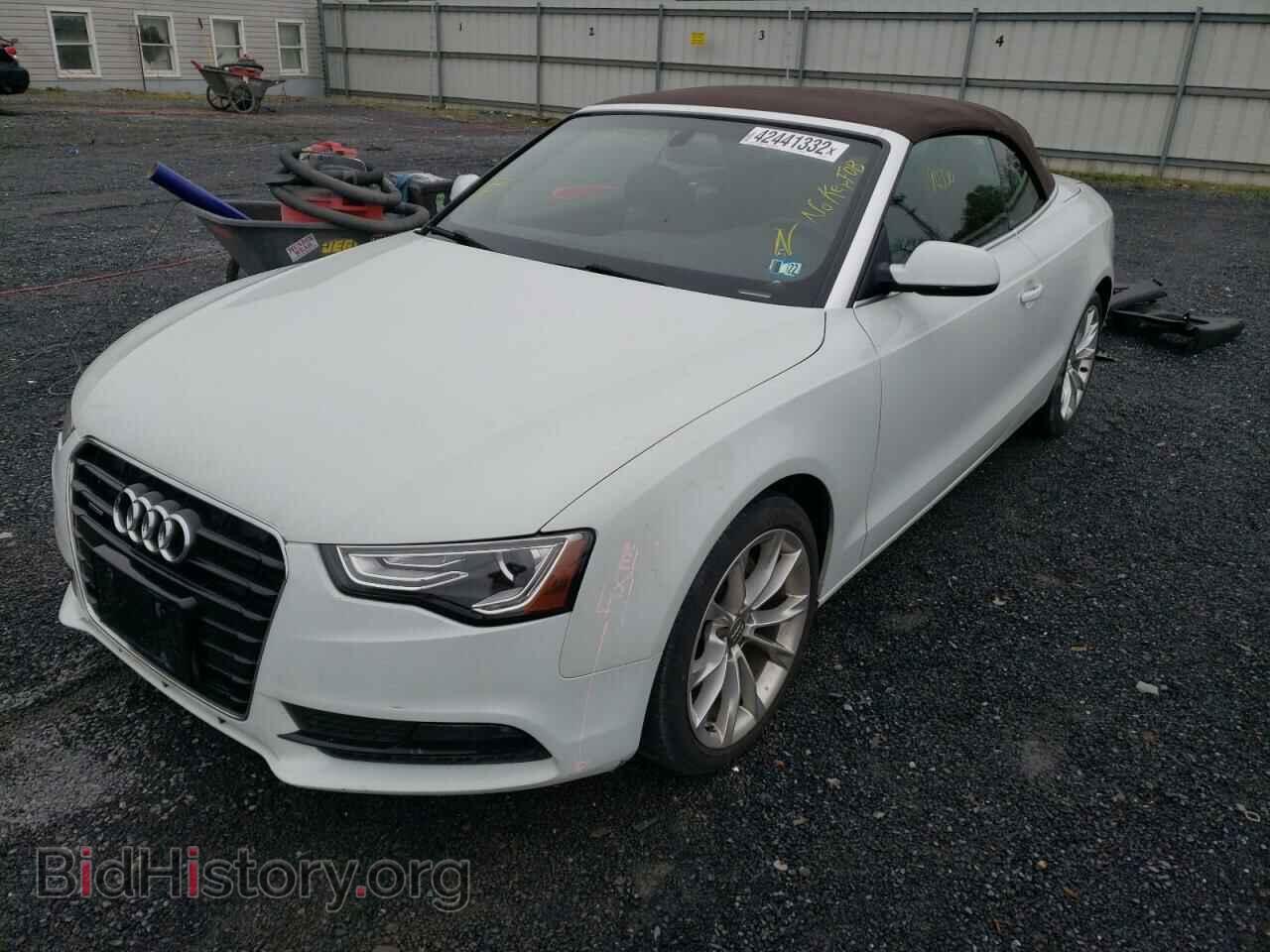 2014 AUDI A5 - VIN: WAUCFAFH3EN001617 - Фото 2
