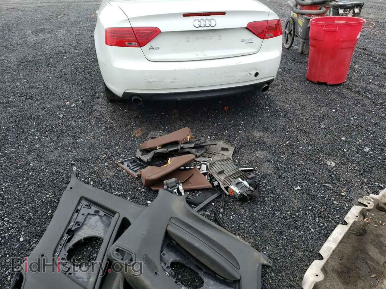 2014 AUDI A5 - VIN: WAUCFAFH3EN001617 - Фото 9