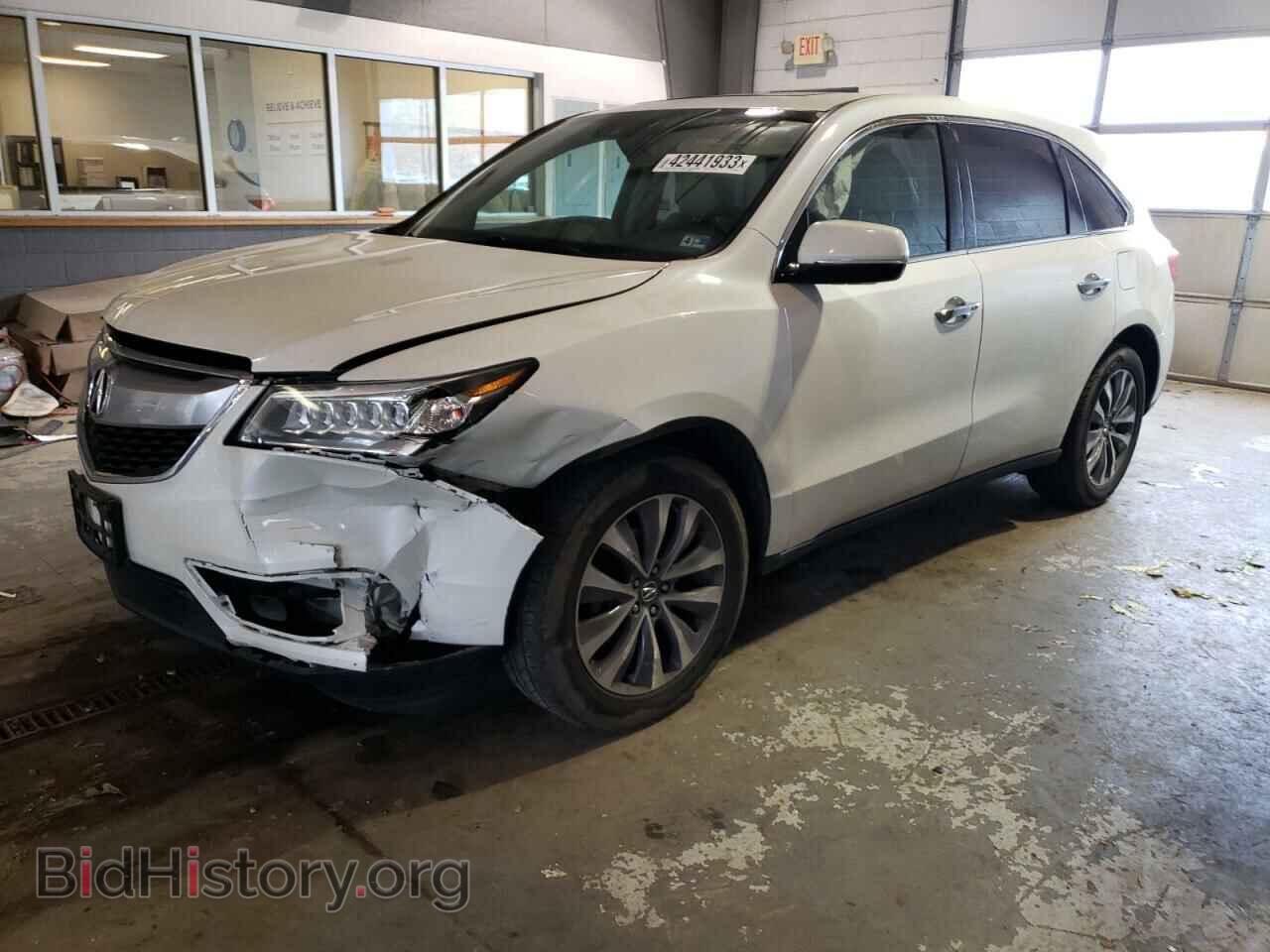 Фотография 5FRYD4H66GB044621 - ACURA MDX 2016