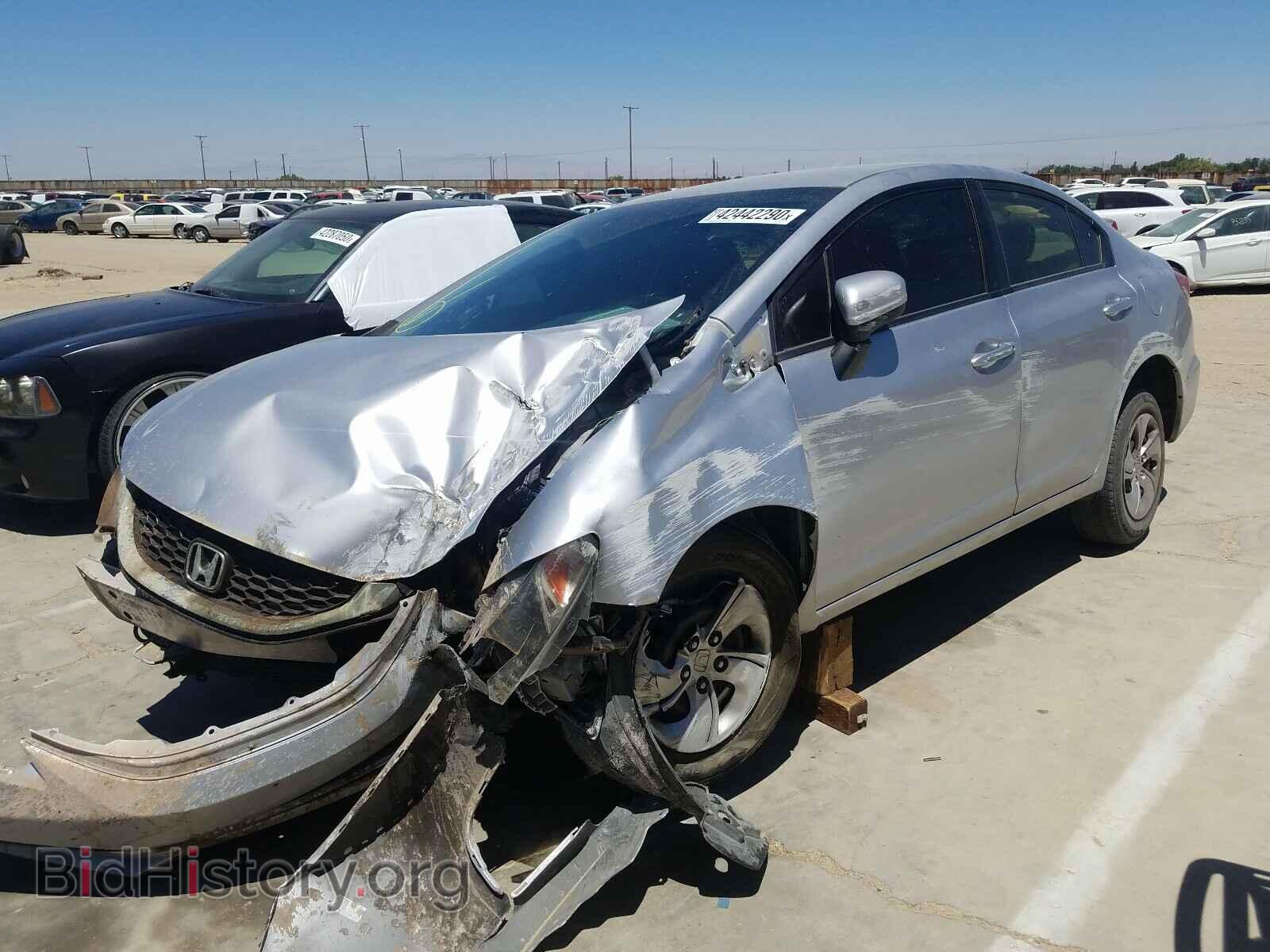 2014 HONDA CIVIC - VIN: 19XFB2F51EE263017 - Фото 2
