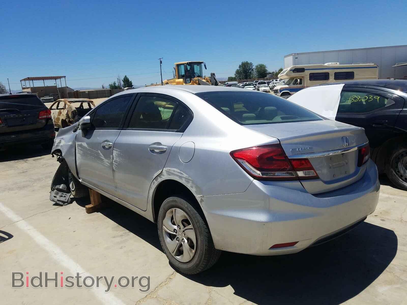 2014 HONDA CIVIC - VIN: 19XFB2F51EE263017 - Фото 3