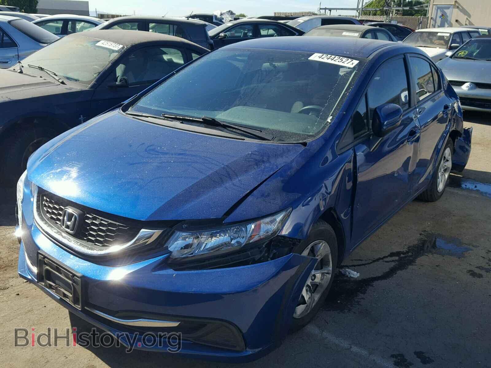 2014 HONDA CIVIC - VIN: 19XFB2F57EE201346 - Фото 2