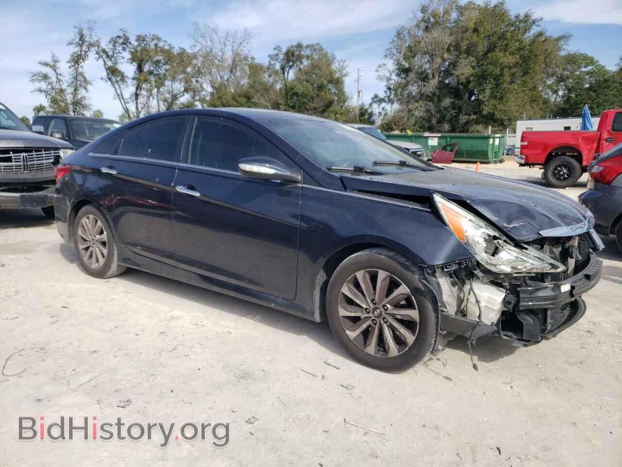 2014 HYUNDAI SONATA - VIN: 5NPEC4AC3EH844122 - Фото 4