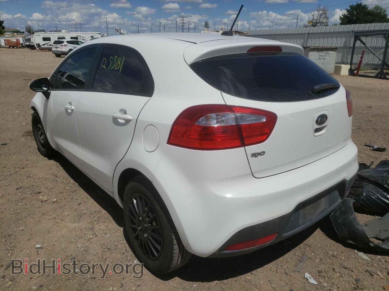 2012 KIA RIO - VIN: KNADM5A33C6016560 - Фото 3