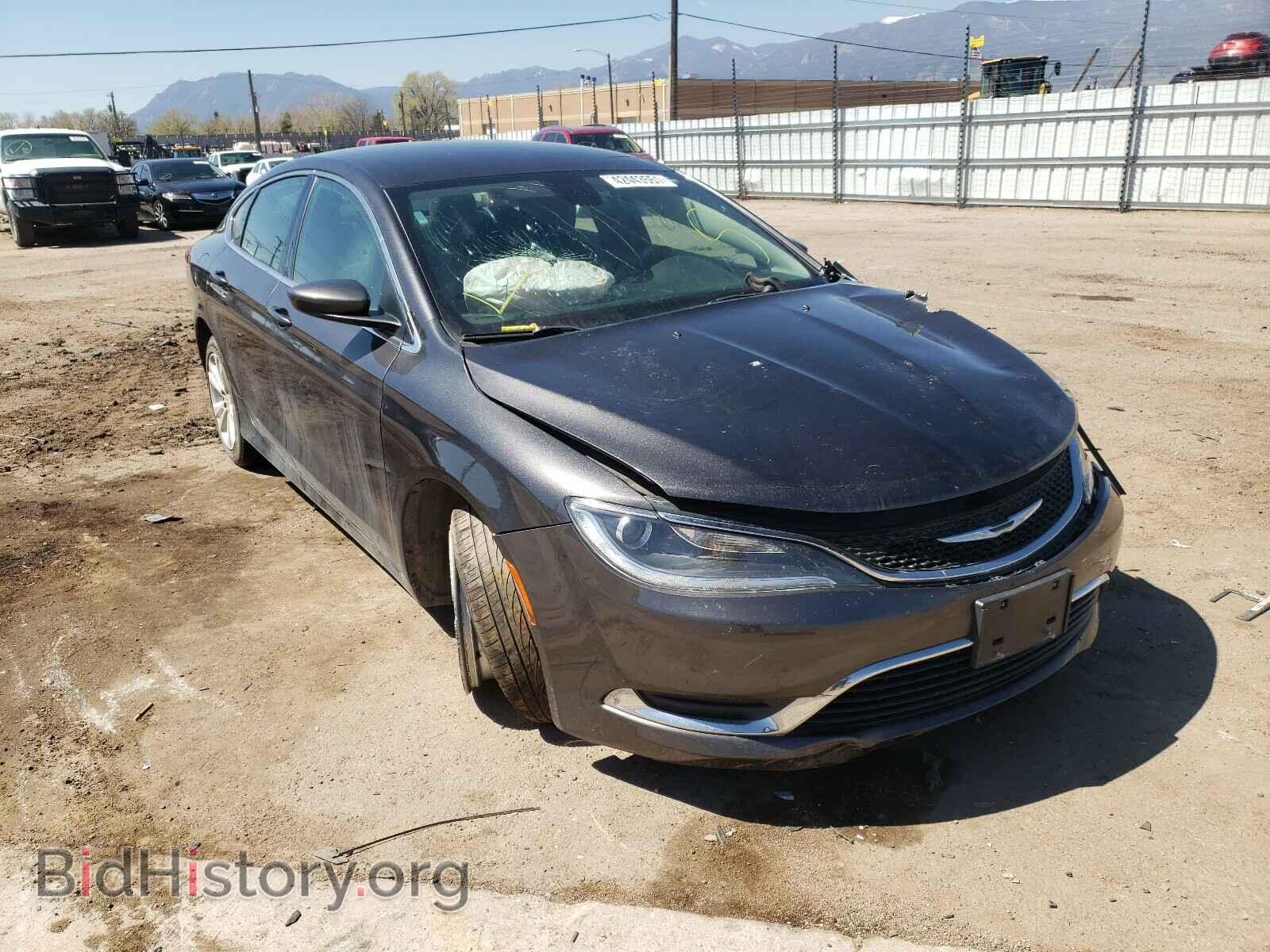 Фотография 1C3CCCAB8FN681207 - CHRYSLER 200 2015