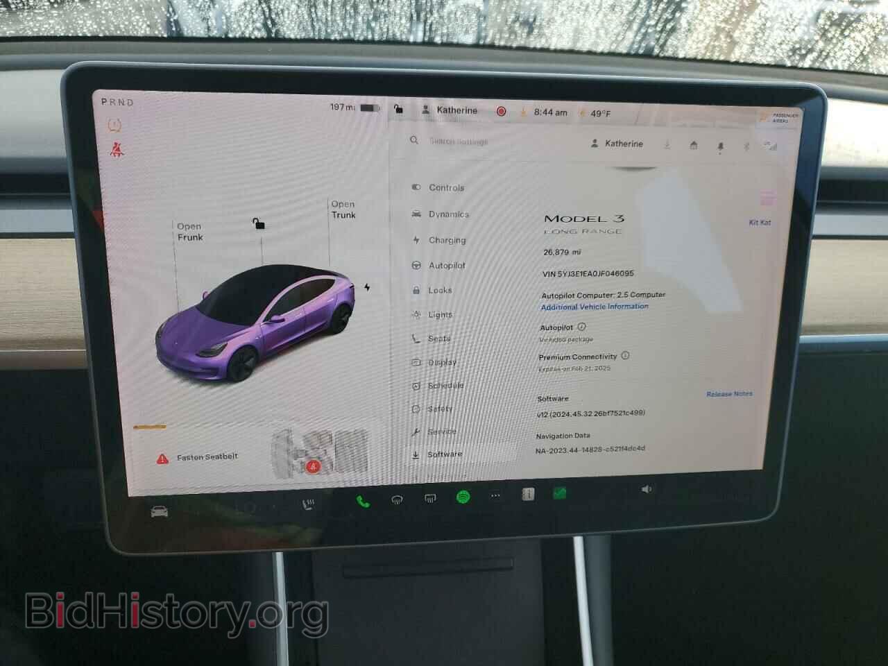 2018 TESLA MODEL 3 - VIN: 5YJ3E1EA0JF046095 - Photo 9