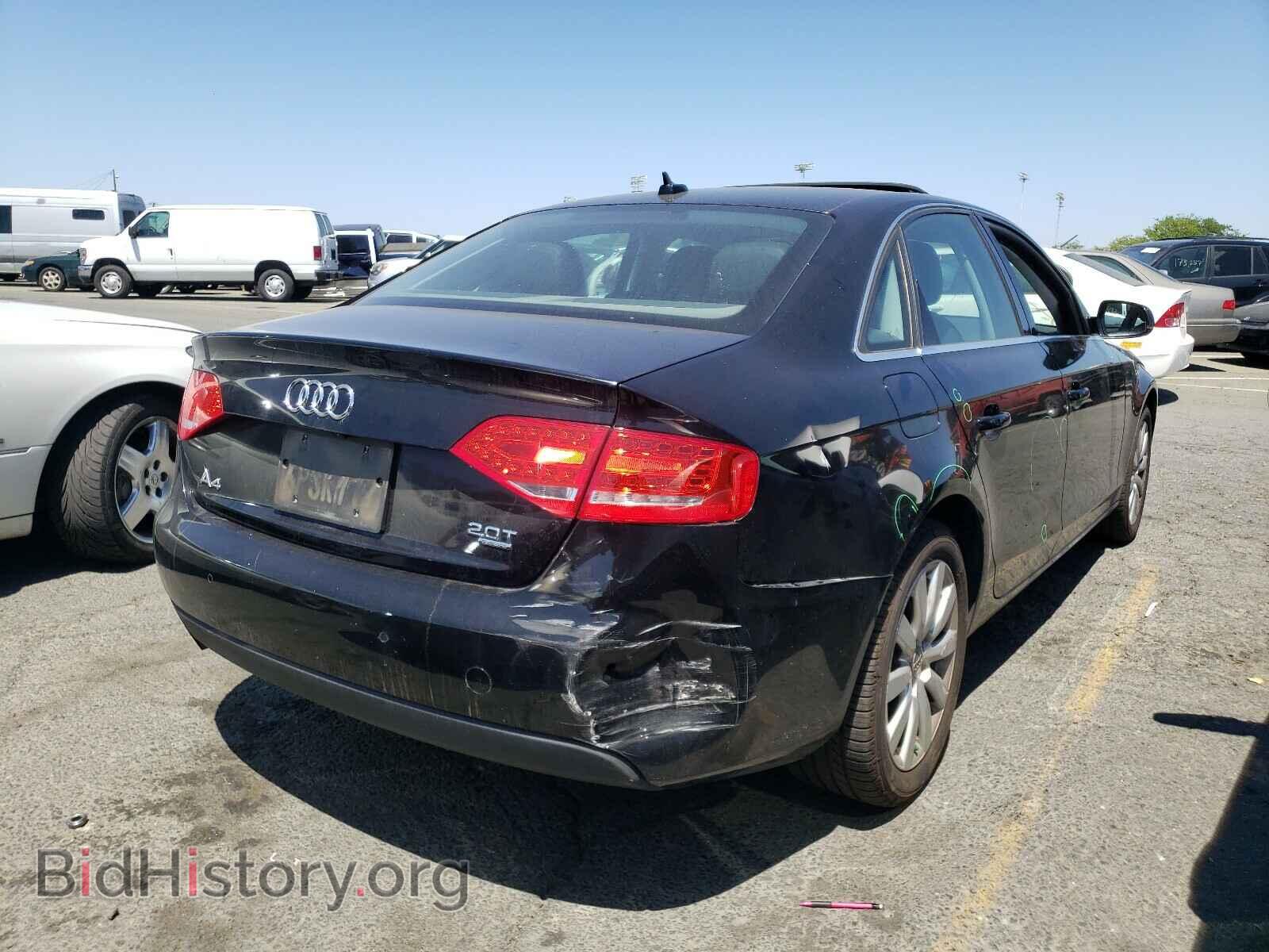 2011 AUDI A4 - VIN: WAUFFAFL4BN029813 - Фото 4