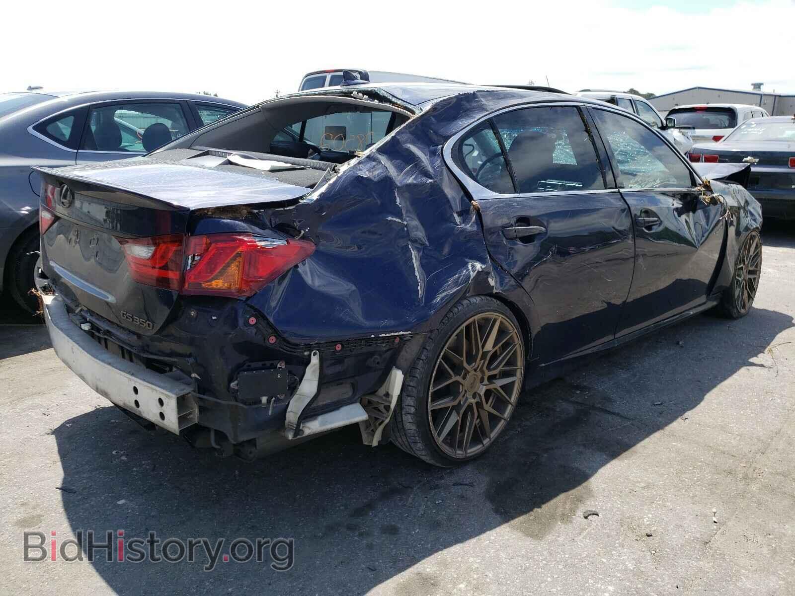 2013 LEXUS GS350 - VIN: JTHBE1BL8D5026957 - Фото 4