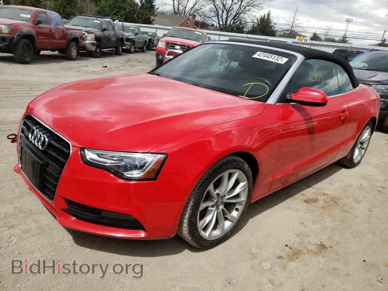 2014 AUDI A5 - VIN: WAULFAFH4EN013923 - Photo 2