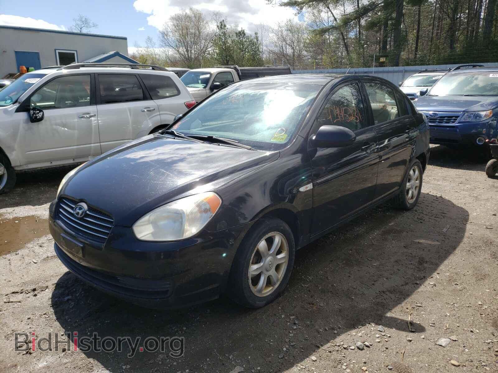2007 HYUNDAI ACCENT - VIN: KMHCN46C47U092008 - Фото 2