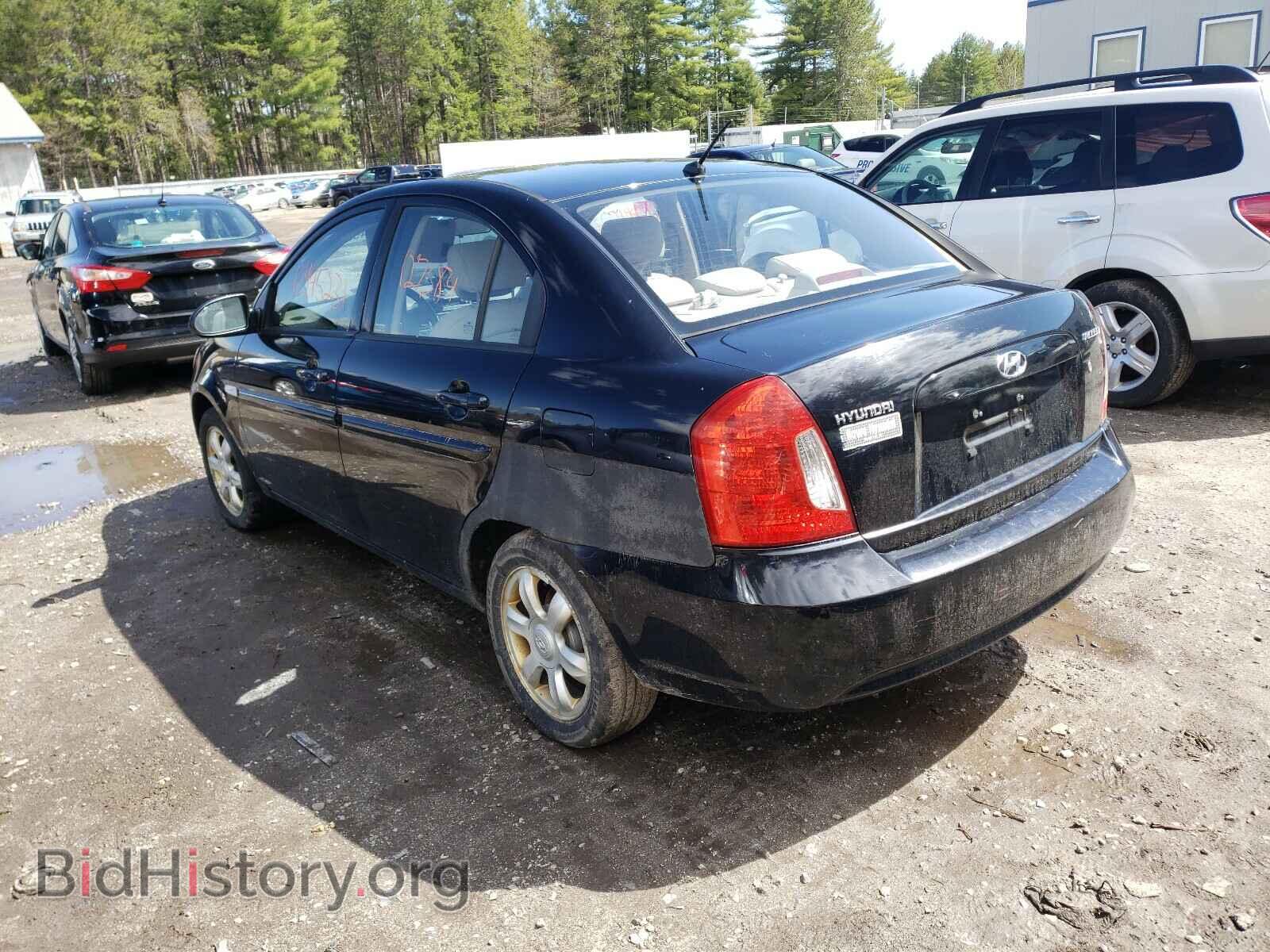2007 HYUNDAI ACCENT - VIN: KMHCN46C47U092008 - Фото 3