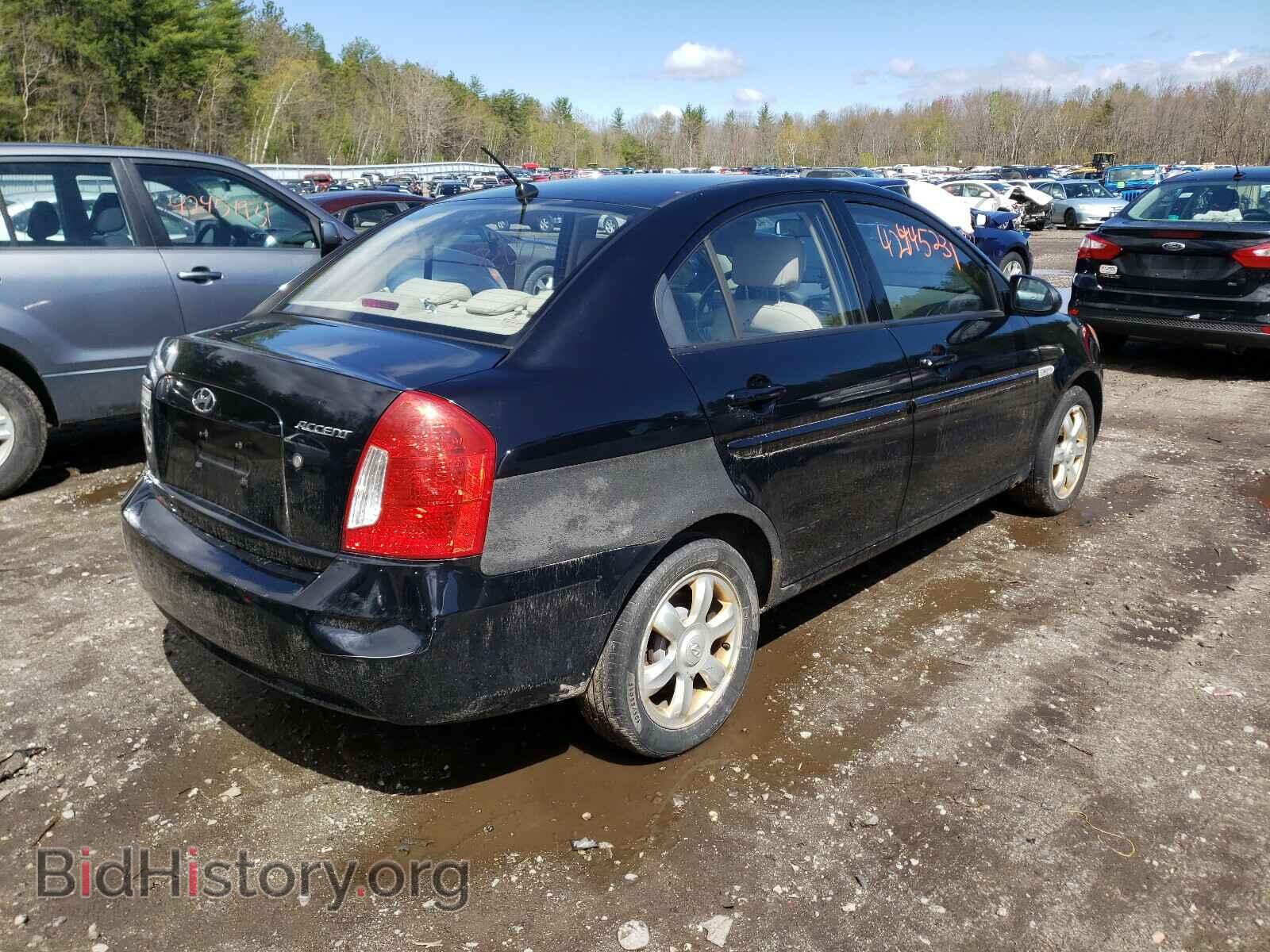 2007 HYUNDAI ACCENT - VIN: KMHCN46C47U092008 - Фото 4