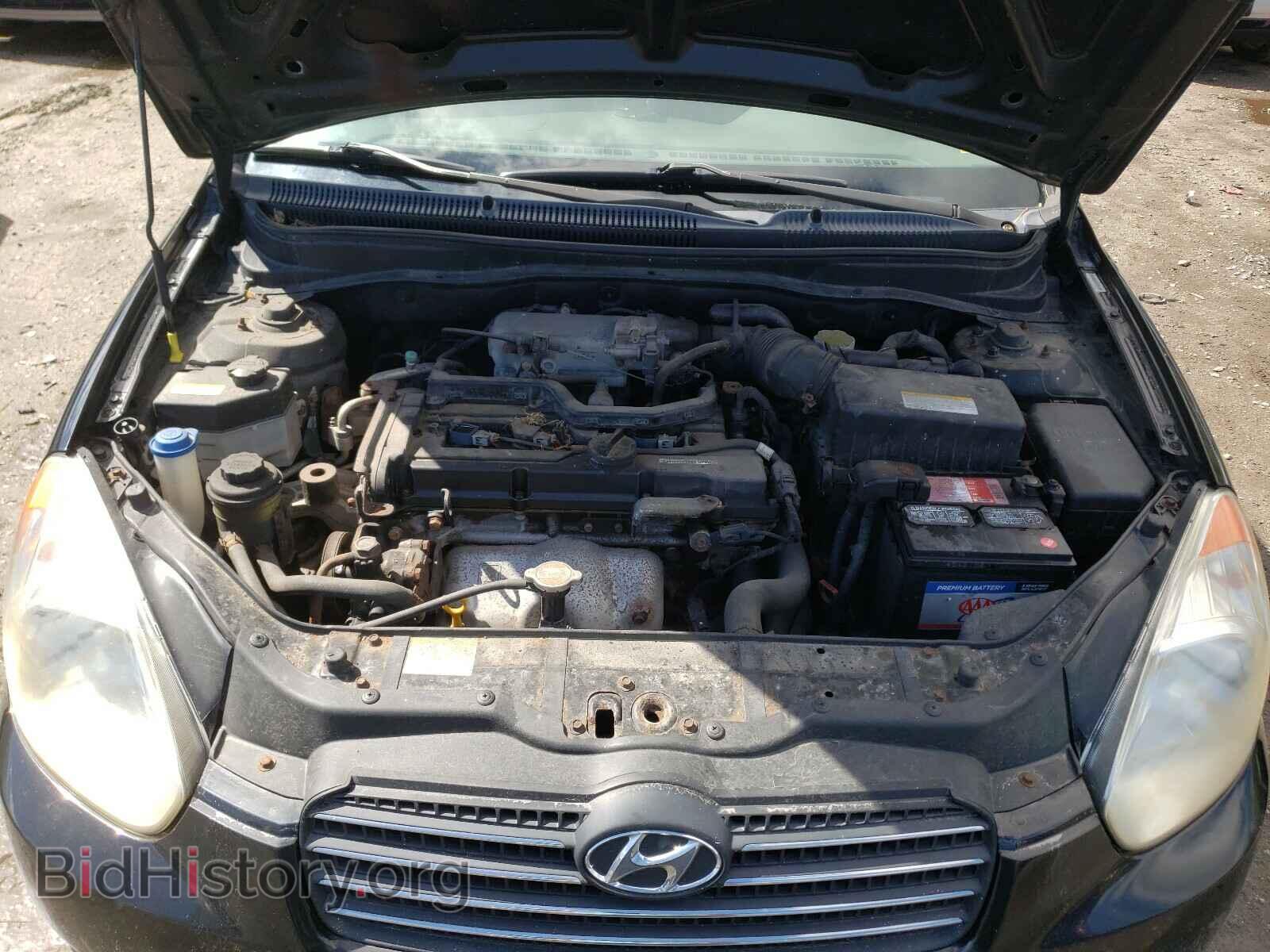 2007 HYUNDAI ACCENT - VIN: KMHCN46C47U092008 - Фото 7