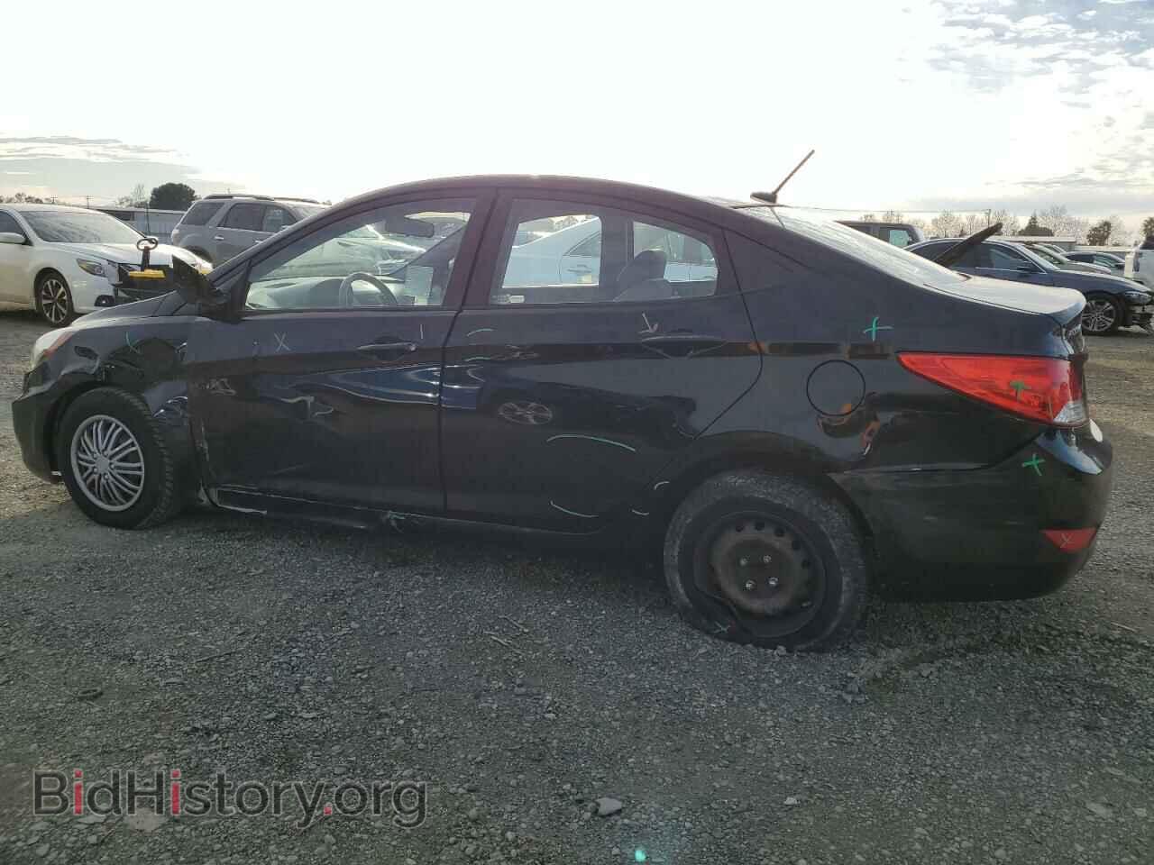 2013 HYUNDAI ACCENT - VIN: KMHCT4AE6DU448033 - Фото 2