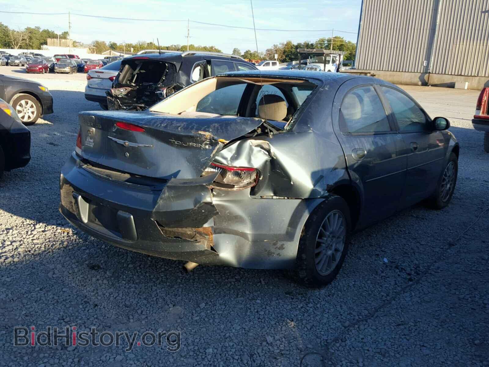 2005 CHRYSLER SEBRING - VIN: 1C3EL56R45N589634 - Фото 4