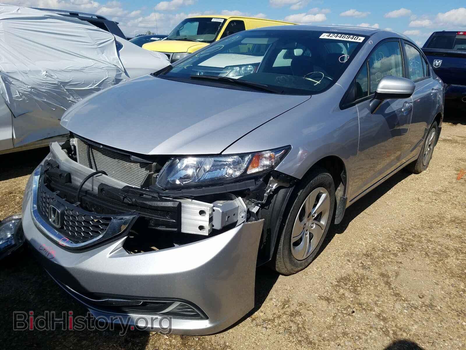 2015 HONDA CIVIC - VIN: 2HGFB2F46FH027008 - Фото 2