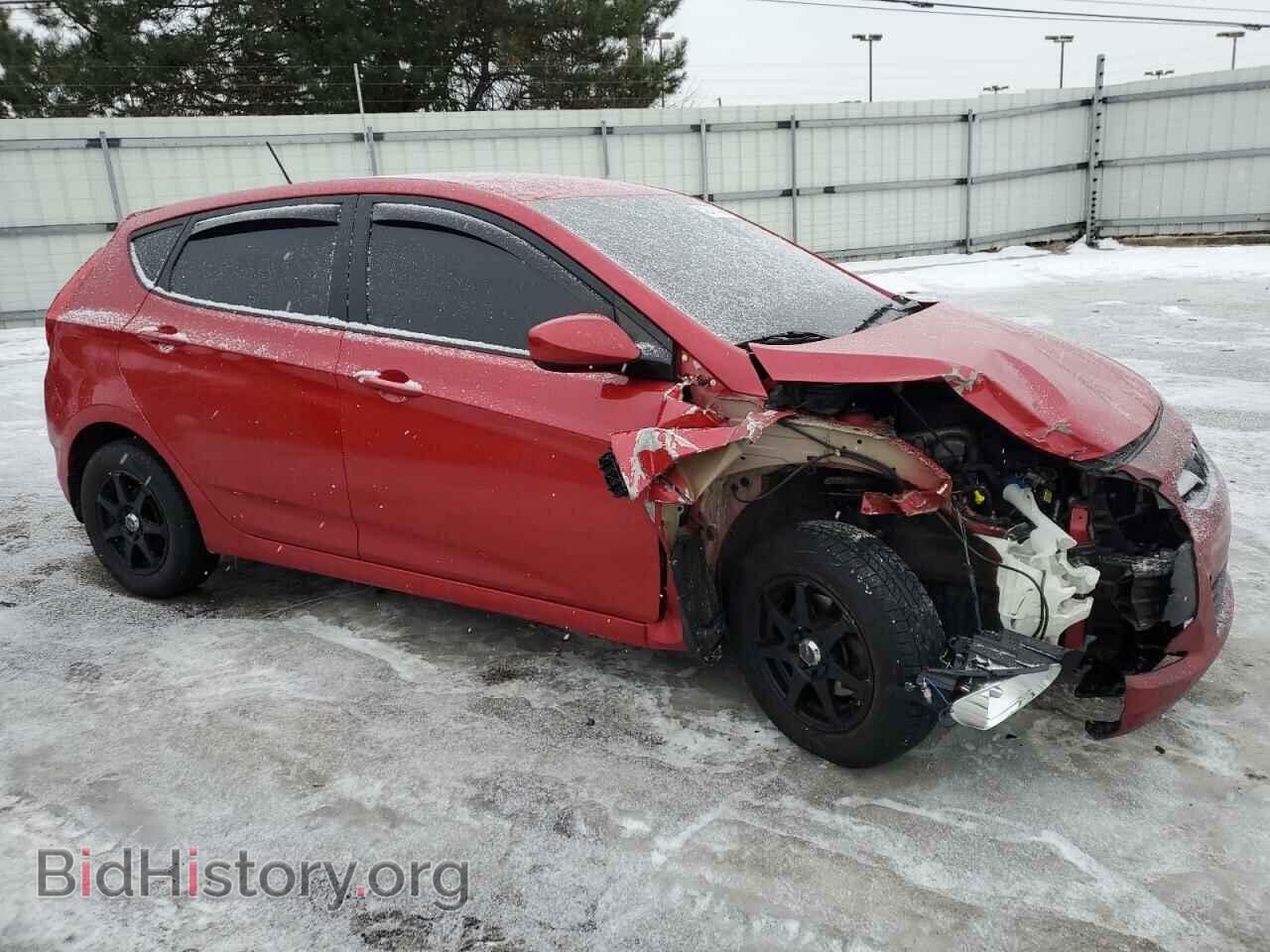 2014 HYUNDAI ACCENT - VIN: KMHCT5AEXEU195533 - Фото 4