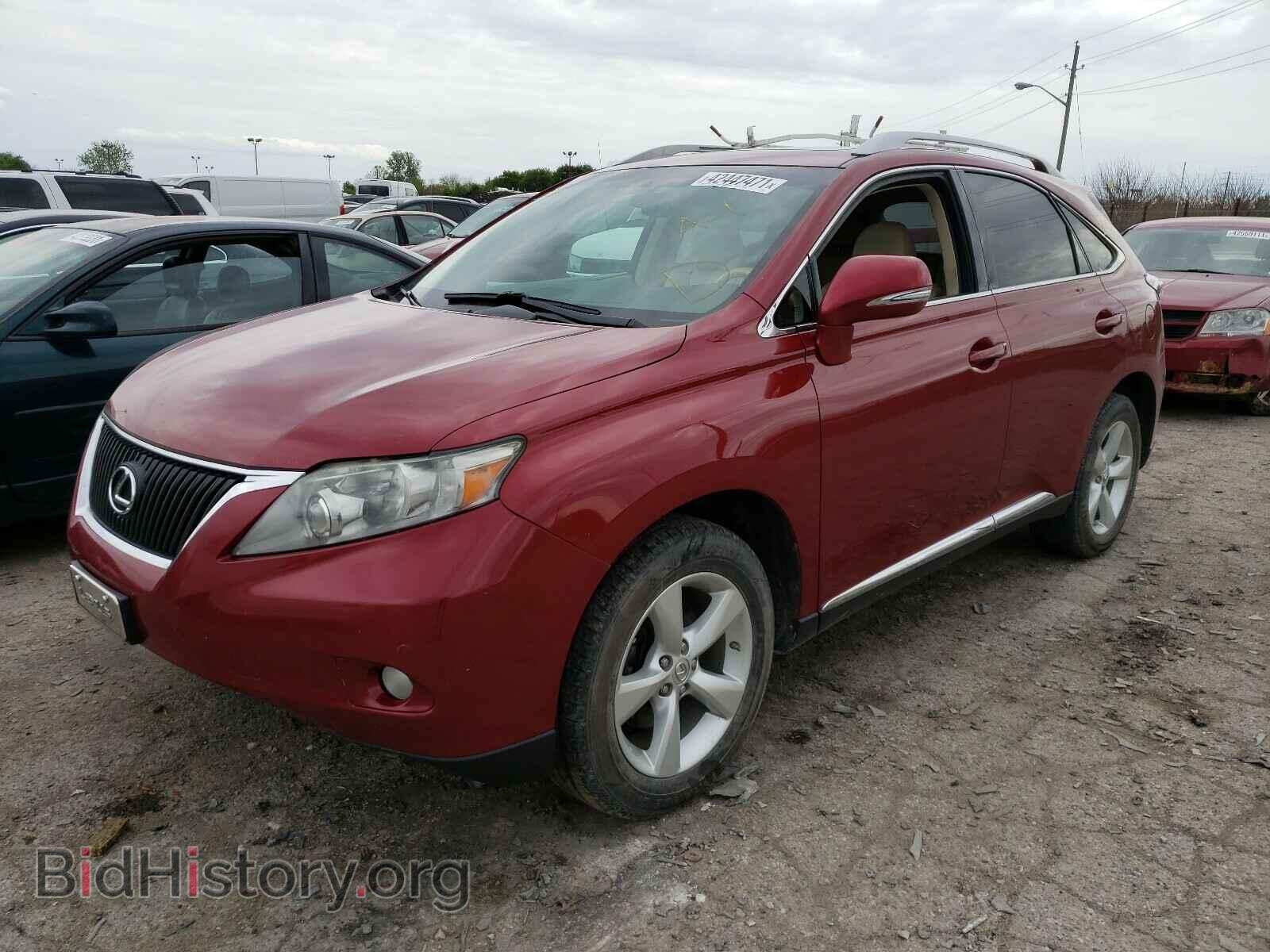 2011 LEXUS RX350 - VIN: 2T2BK1BA0BC089894 - Фото 2