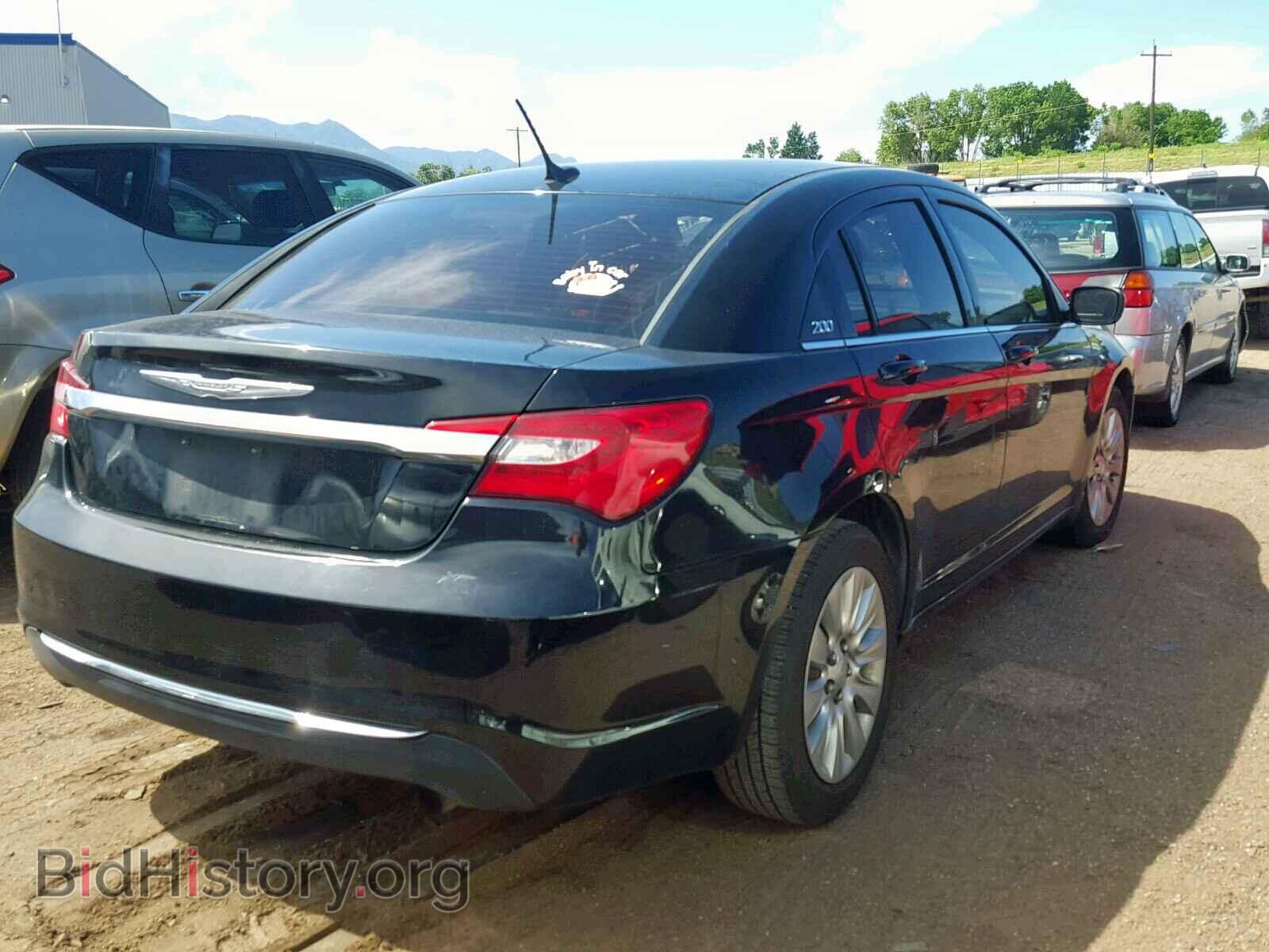 2014 CHRYSLER 200 - VIN: 1C3CCBAB3EN141000 - Фото 4