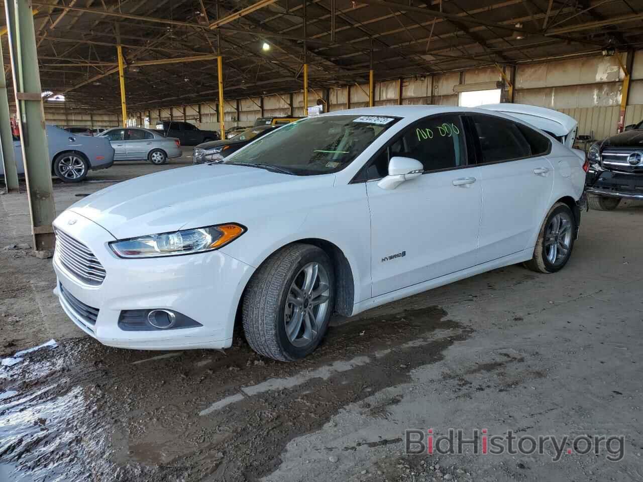 Photo 3FA6P0LU4FR116563 - FORD FUSION 2015