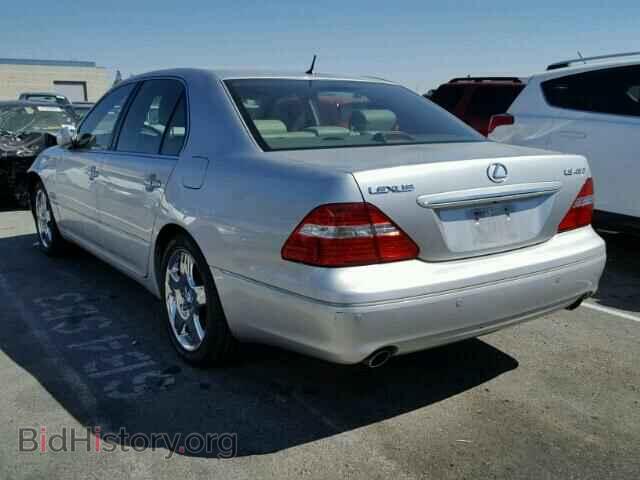 2004 LEXUS LS - VIN: JTHBN36F340155962 - Фото 3