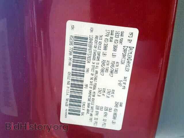 2007 DODGE DURANGO SX - VIN: 1D8HB38P07F578334 - Фото 10