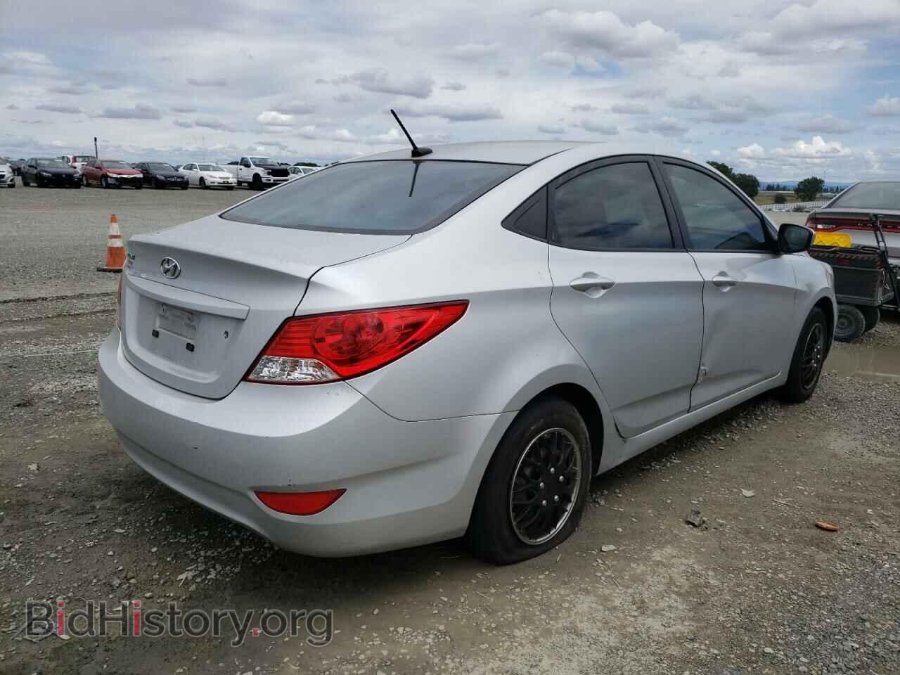 2012 HYUNDAI ACCENT - VIN: KMHCT4AE1CU183584 - Фото 4