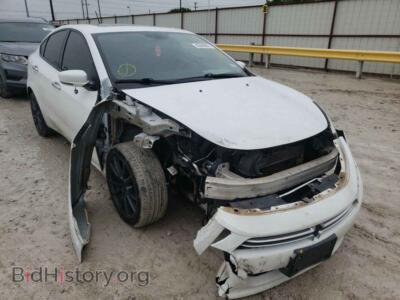 2014 Dodge DART Dart Limit, white — VIN 1C3CDFCB3ED668297, Copart