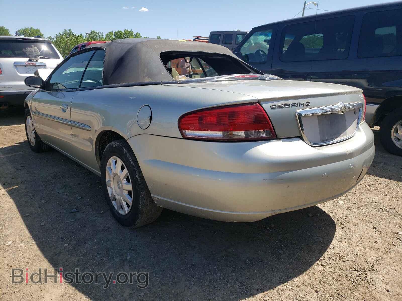 2006 CHRYSLER SEBRING - VIN: 1C3EL45X56N189934 - Фото 3