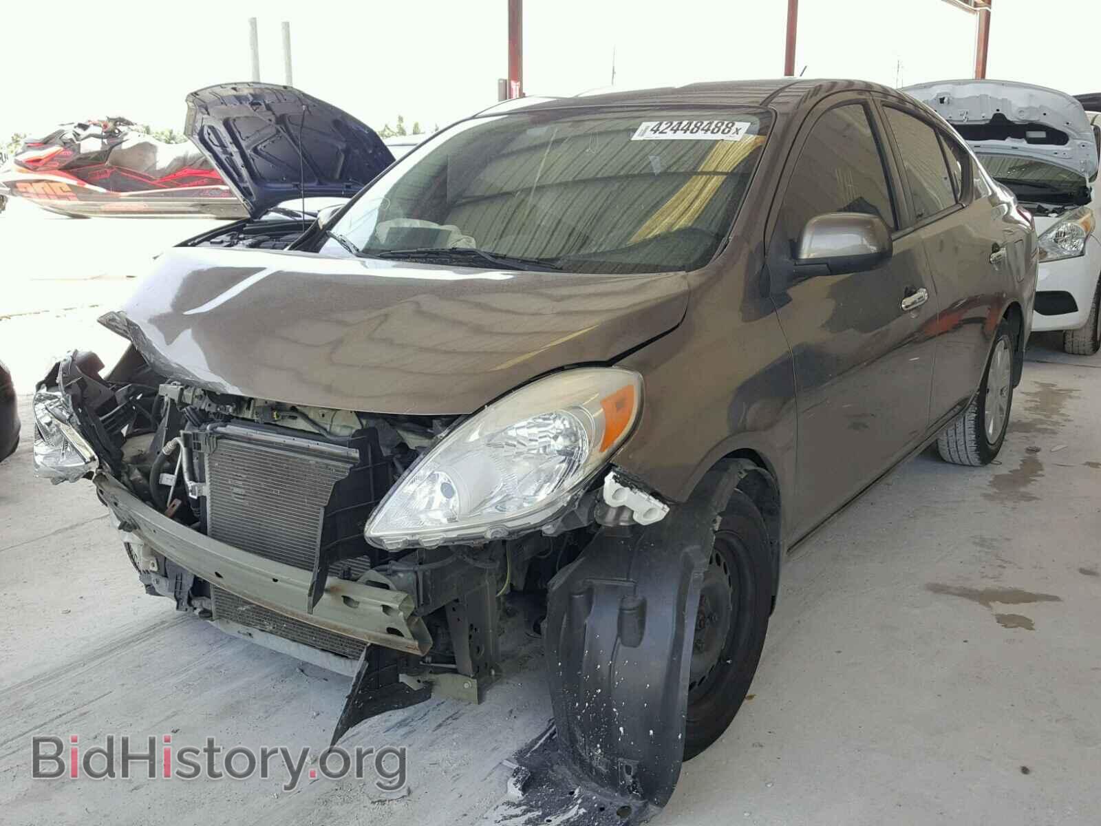 2012 NISSAN VERSA - VIN: 3N1CN7AP3CL895013 - Фото 2