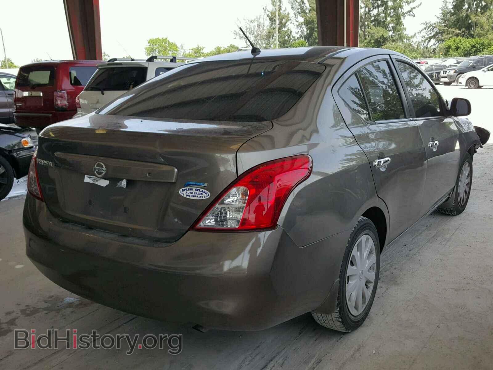 2012 NISSAN VERSA - VIN: 3N1CN7AP3CL895013 - Фото 4