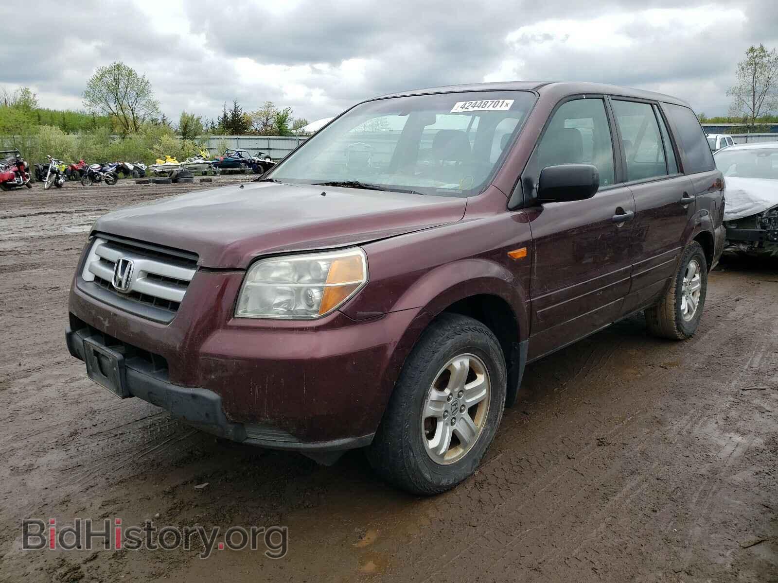 2007 HONDA PILOT - VIN: 5FNYF28107B013014 - Фото 2