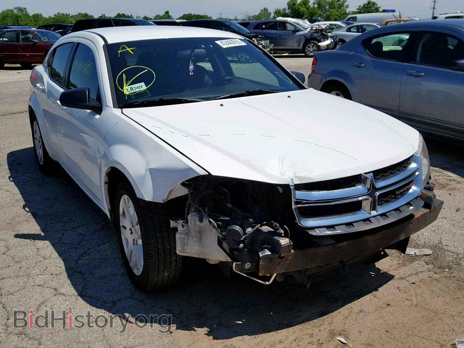 Фотография 1C3CDZAB9DN655034 - DODGE AVENGER 2013