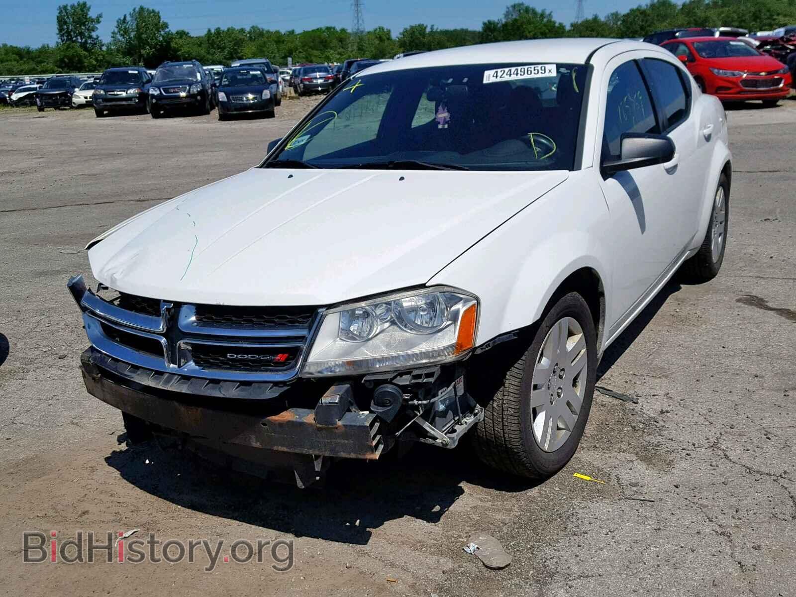 2013 DODGE AVENGER - VIN: 1C3CDZAB9DN655034 - Фото 2