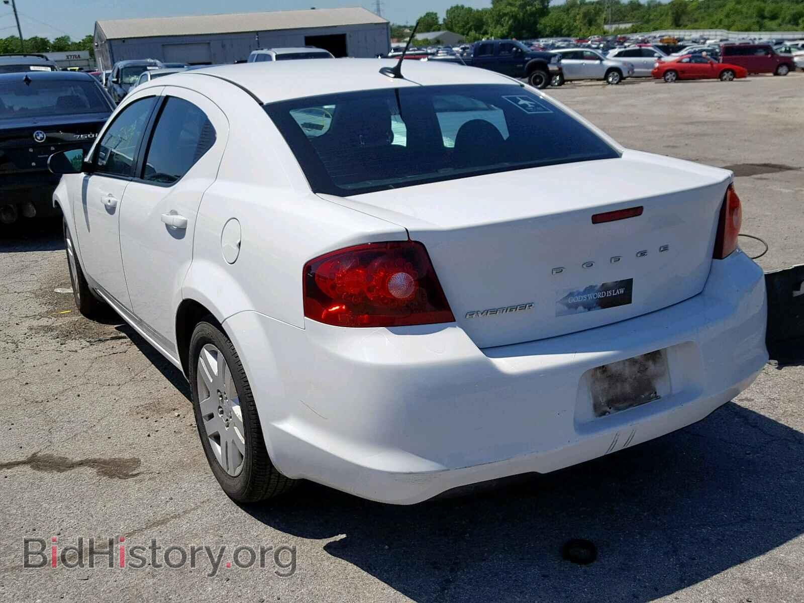2013 DODGE AVENGER - VIN: 1C3CDZAB9DN655034 - Фото 3