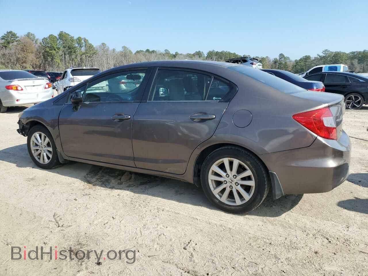 2012 HONDA CIVIC - VIN: 2HGFB2F82CH551643 - Фото 2