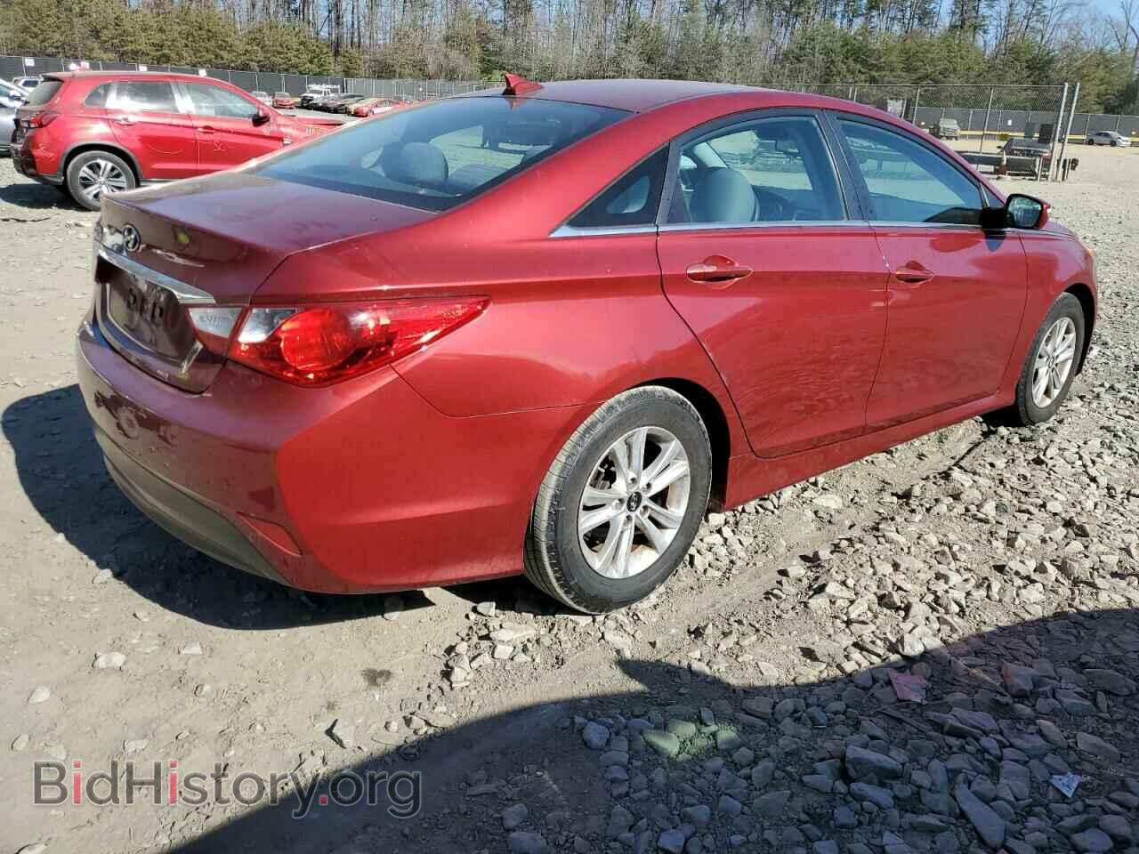 2014 HYUNDAI SONATA - VIN: 5NPEB4AC3EH823547 - Фото 3