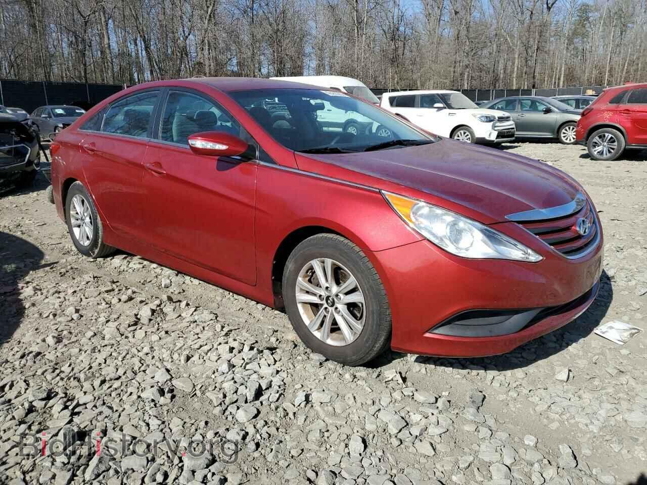 2014 HYUNDAI SONATA - VIN: 5NPEB4AC3EH823547 - Фото 4