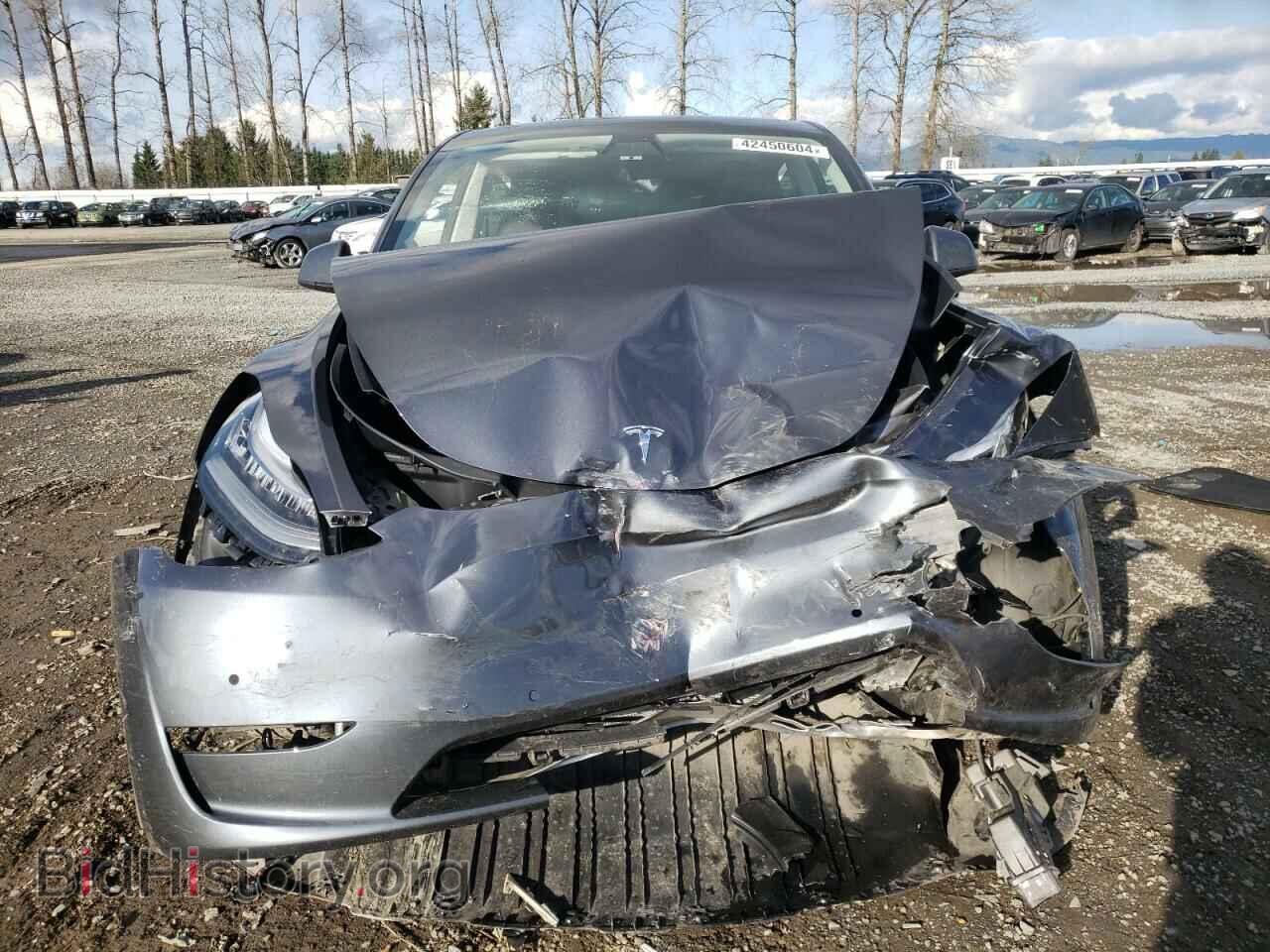 2022 TESLA MODEL Y - VIN: 7SAYGDEE9NF437095 - Фото 5