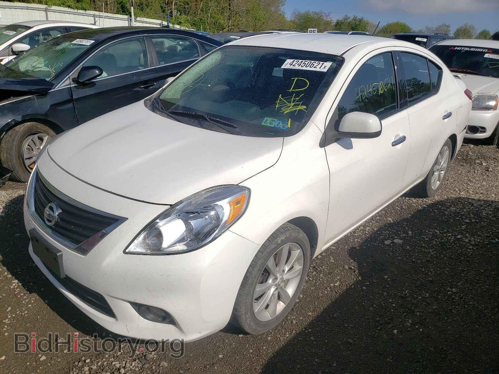 2014 NISSAN VERSA - VIN: 3N1CN7APXEL852839 - Фото 2