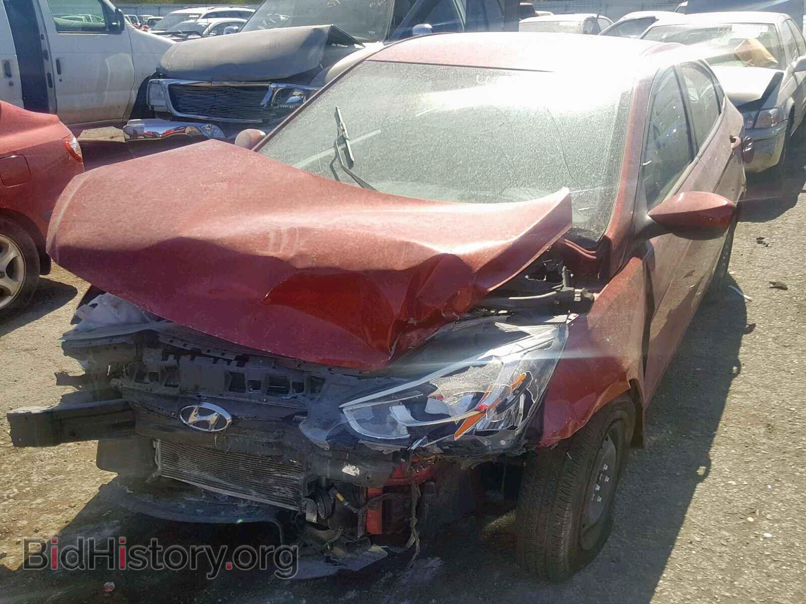 2017 HYUNDAI ACCENT - VIN: KMHCT4AE7HU378595 - Фото 2