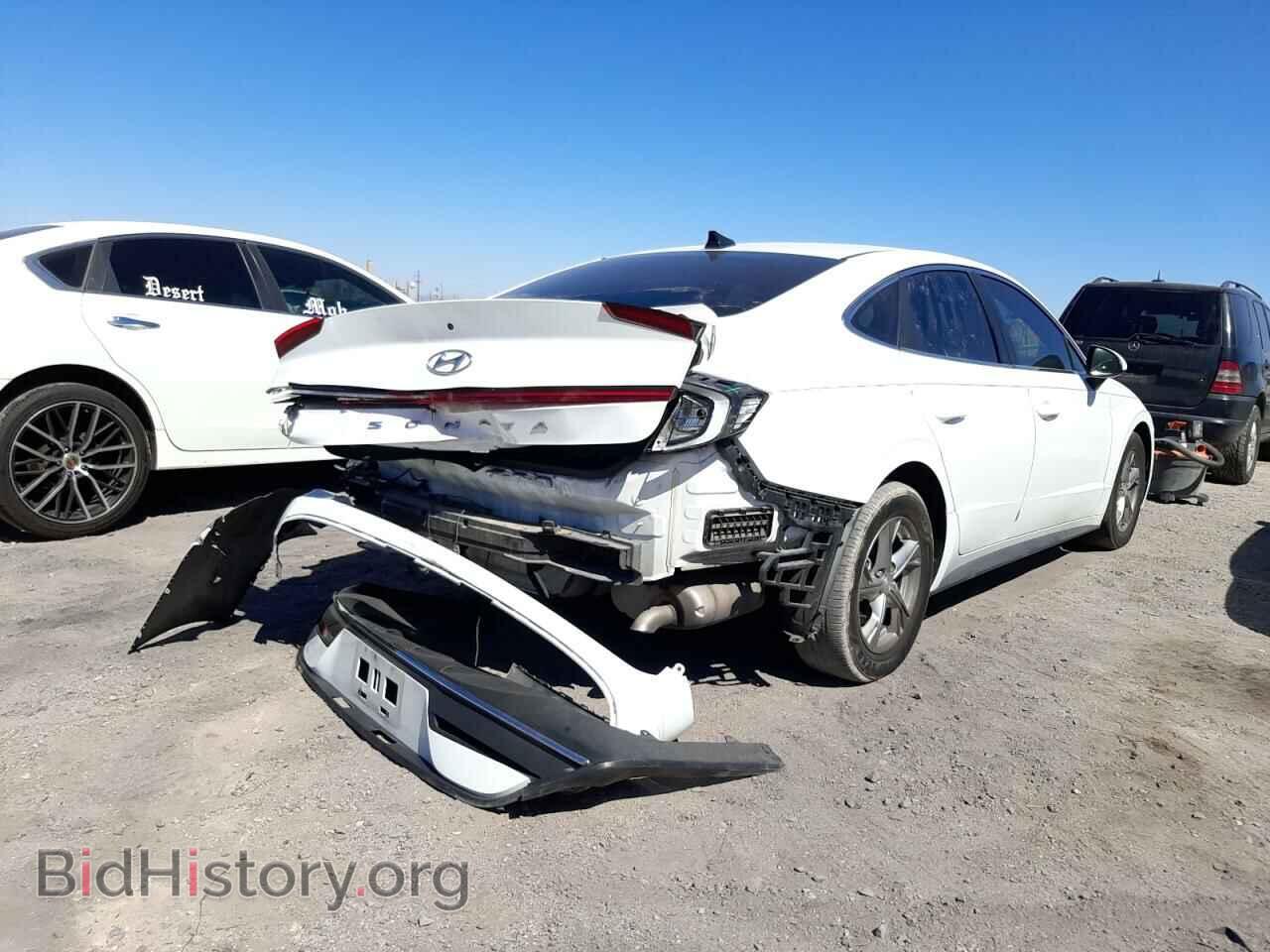 2020 HYUNDAI SONATA - VIN: 5NPEG4JA0LH046211 - Фото 4