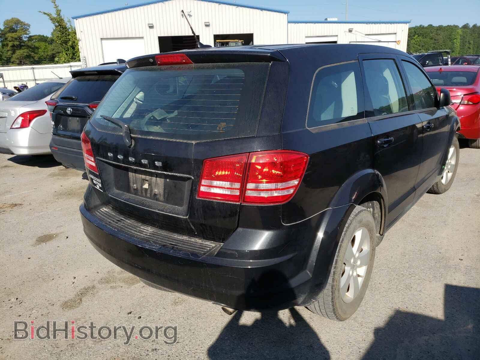2013 DODGE JOURNEY - VIN: 3C4PDCAB6DT586264 - Фото 4