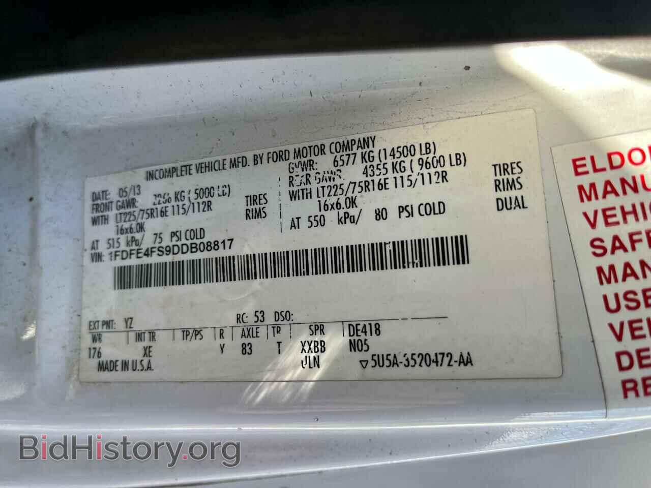 2013 FORD ALL Models - VIN: 1FDFE4FS9DDB08817 - Photo 10