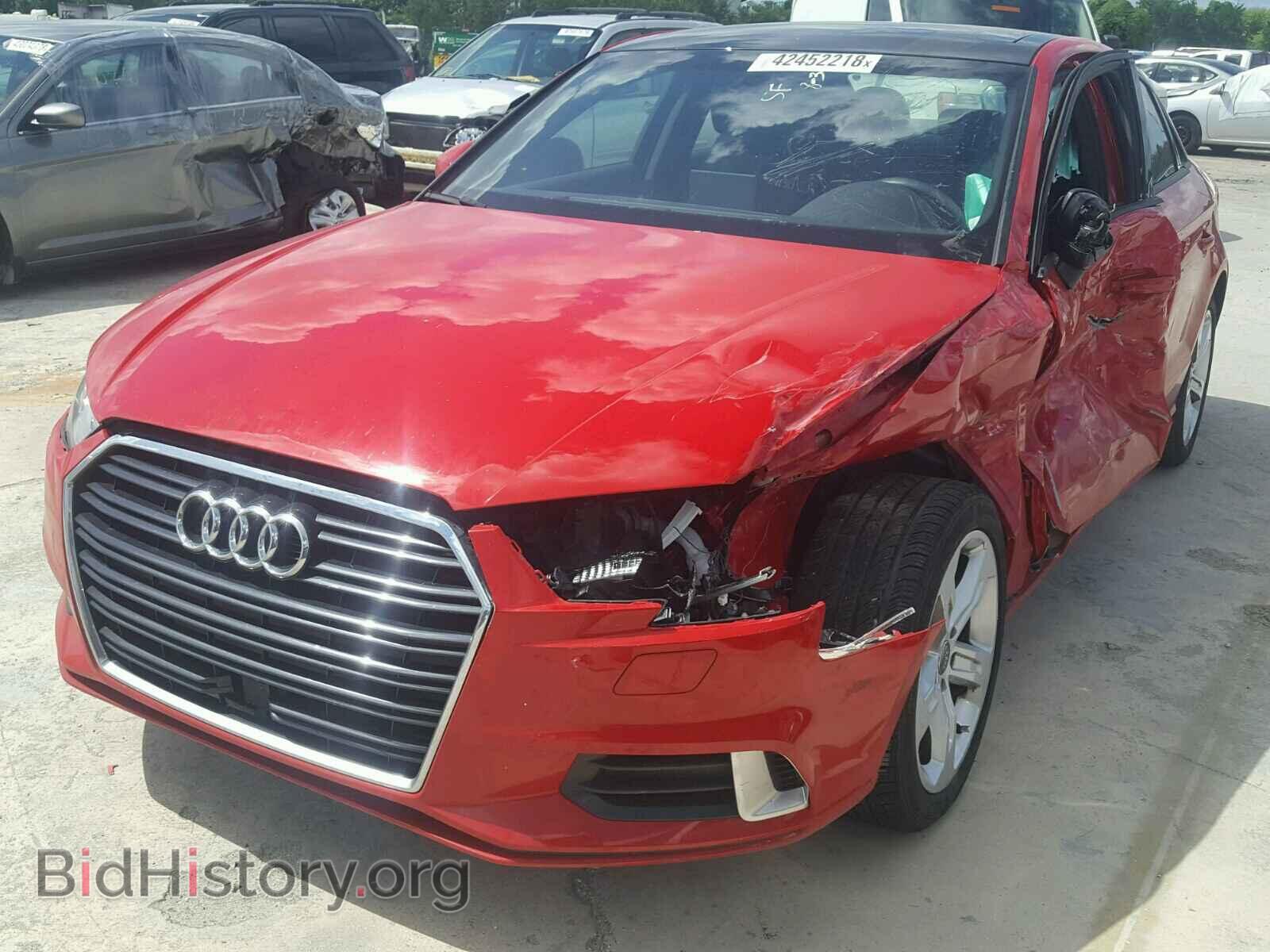 2017 AUDI A3 - VIN: WAUAUGFF9H1045261 - Фото 2