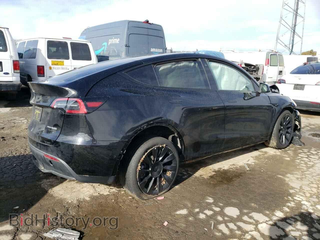 2022 TESLA MODEL Y - VIN: 7SAYGDEE3NF480962 - Фото 3