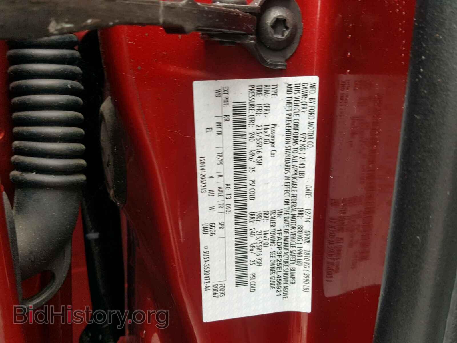 2014 FORD FOCUS - VIN: 1FADP3F25EL456921 - Photo 10