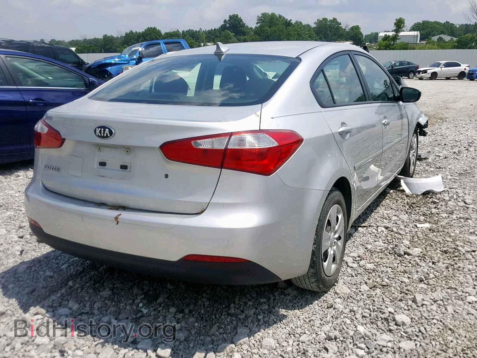 2014 KIA FORTE LX - VIN: KNAFK4A67E5190403 - Фото 4