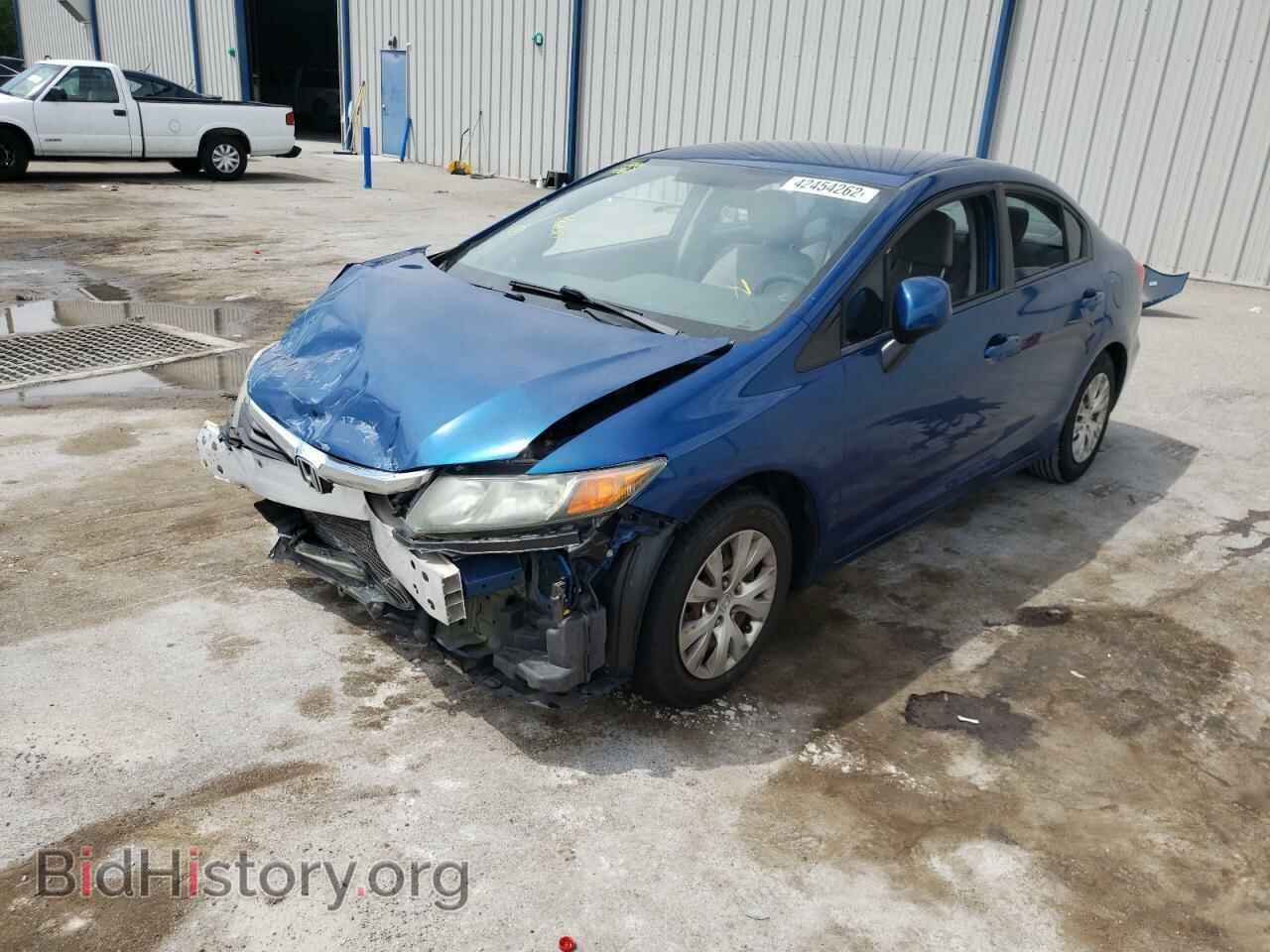 2012 HONDA CIVIC - VIN: 19XFB2F55CE045627 - Фото 2