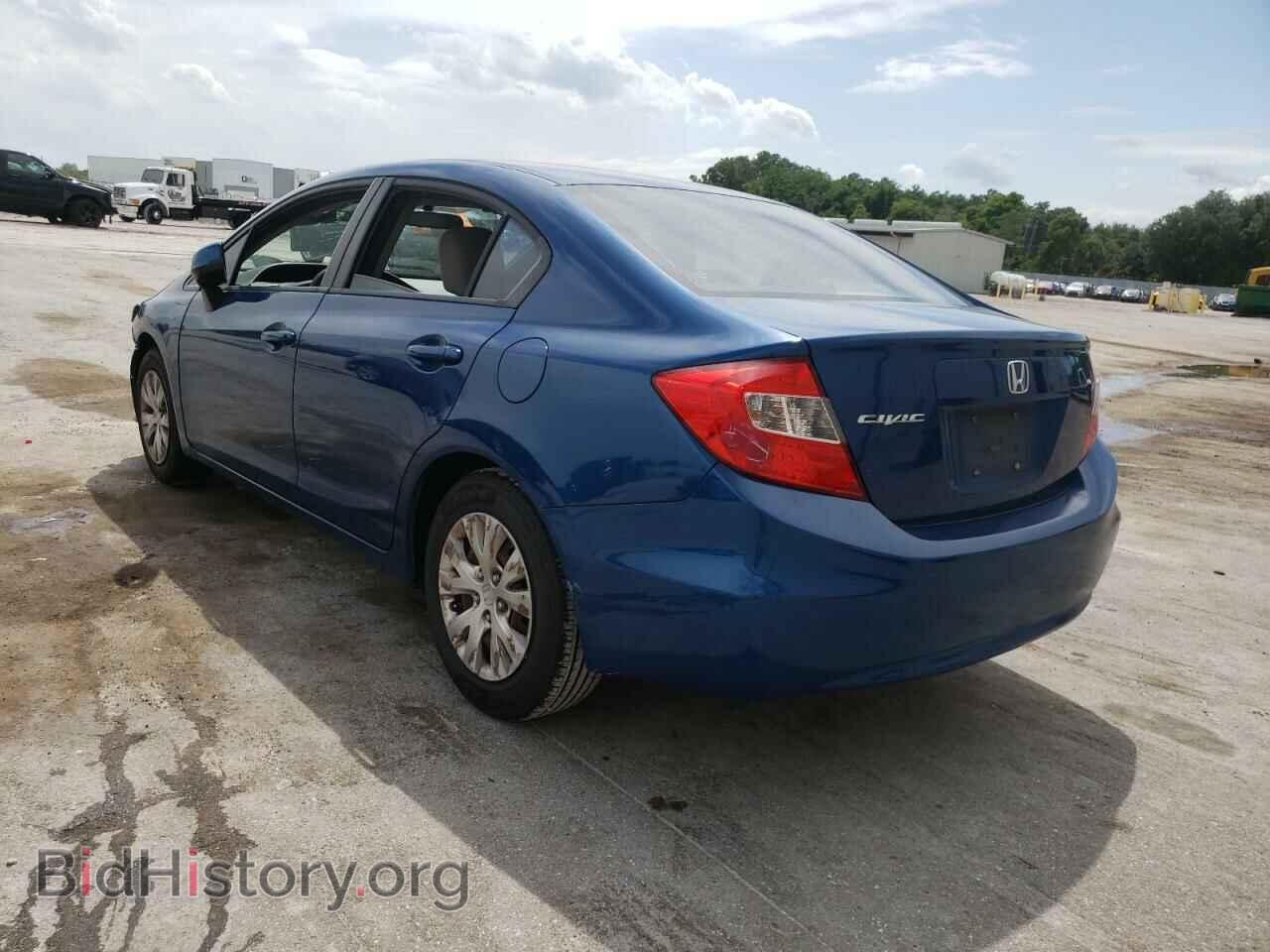 2012 HONDA CIVIC - VIN: 19XFB2F55CE045627 - Фото 3